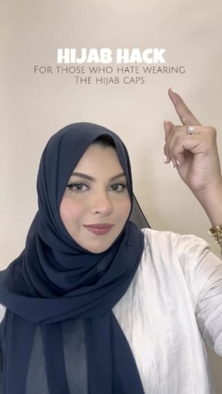 My hijabi tribe is going to love this hack 🫶🏻 
.
.
If you’re someone who gets a headache or feels uneasy wearing a hijab cap , give this hack a try -trust me you’ll thank me later 🫶🏻
.
This can also be done for your ethnic dupatta’s ,hijab caps to prevent them from slipping ✨
.
Tag/ share this reel all your beautiful hijabi’s 🧕🏻🎀💕✨
.
.
.
.
.
.
#fashion #fashionblogger #hijabstyling #hijabfashion #hijabsyari #hijabtutorial #hijabmurah #hijabindo #hijabi #modestfashion #fashionhacks #styling #viralvideos #fyp #trending 
(Hijabi , hijab styling , hijab caps , fashion hacks , styling reels , modest fashion , modesty , style , makeup , skincare , brown )