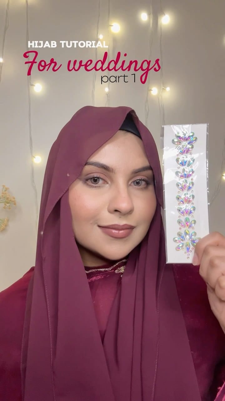 Finally back with my hijab tutorials 🫶🏻 
Stay tuned for a super fun series ✨ 
.
.
Comment for sticker links 🔗✨
.
.
.
.
.
.
.
.
#hijabi #yyc #modestfashion #grwm #hijab #hudabeauty #reelsinstagram #trendingaudio #exploremore #newreel #hijabtutorial #hijabinspiration #trendingreels #trendy #burgendy #colouroftheseason #cherryred #shefire #icynude #fashiongram #tutorials #instagood 
Hijab tutorials , makeup , huda beauty , icy nude , she fire , makeup , wedding series , Indian weddings , wedding guest , fashion , style , trends ,trending audio @kushagrathakurofficial 🫶🏻