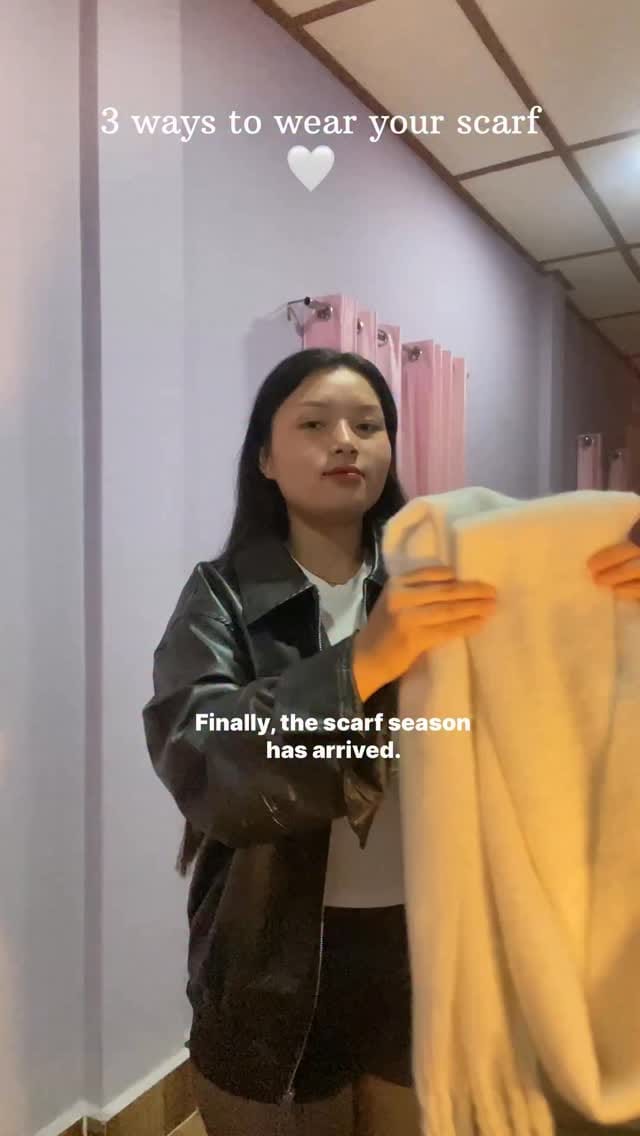 Finally, the scarf season has arrived 🧣🤍
Comment for the link 
#scarf #season #tutorial #pinterest #ａｅｓｔｈｅｔｉｃ #fyp #explore #link #share #fall #fypage