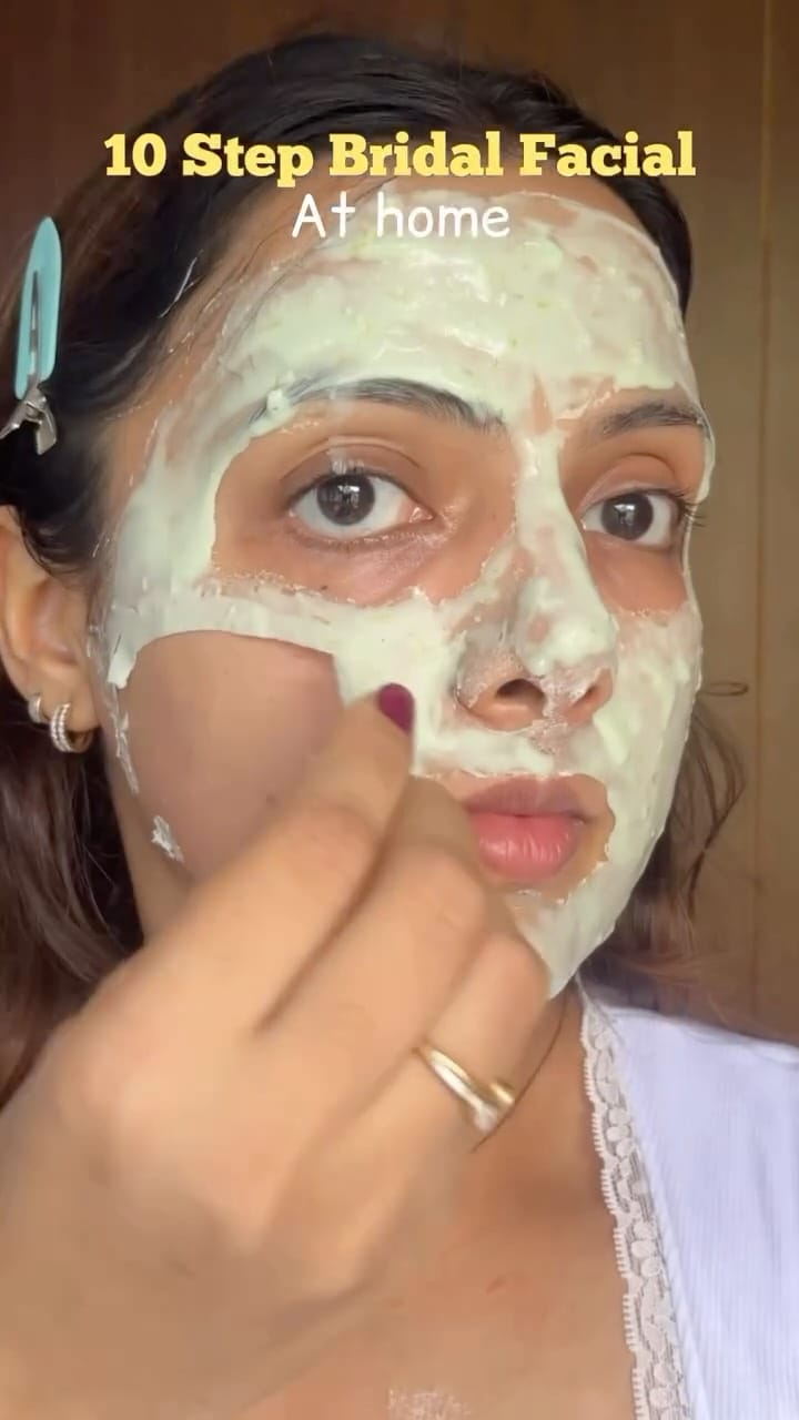 Comment “facial” for the link 🔗 
Tried this facial at home, and honestly it was so worth it! Took me almost an hour, but it made my skin super soft and the glow was unreal✨
@o3plusworld bridal facial kit has 10 steps and the kit comes along with a guide explaining each and every step. 
It’s not just for brides, it’s perfect for this festive season too🥰
[at  home facial, facial kit, affordable facial kit, bridal facial, under 1000, salon like facial at home, glowing skin, soft skin, skincare routine for brides, festive glow]
#bridalfacial #facialkit #bridalskincare #facialathome #bridalskinprep #festiveglow #affordablefacial #skincaremusthave #glowingskin #diyskincare