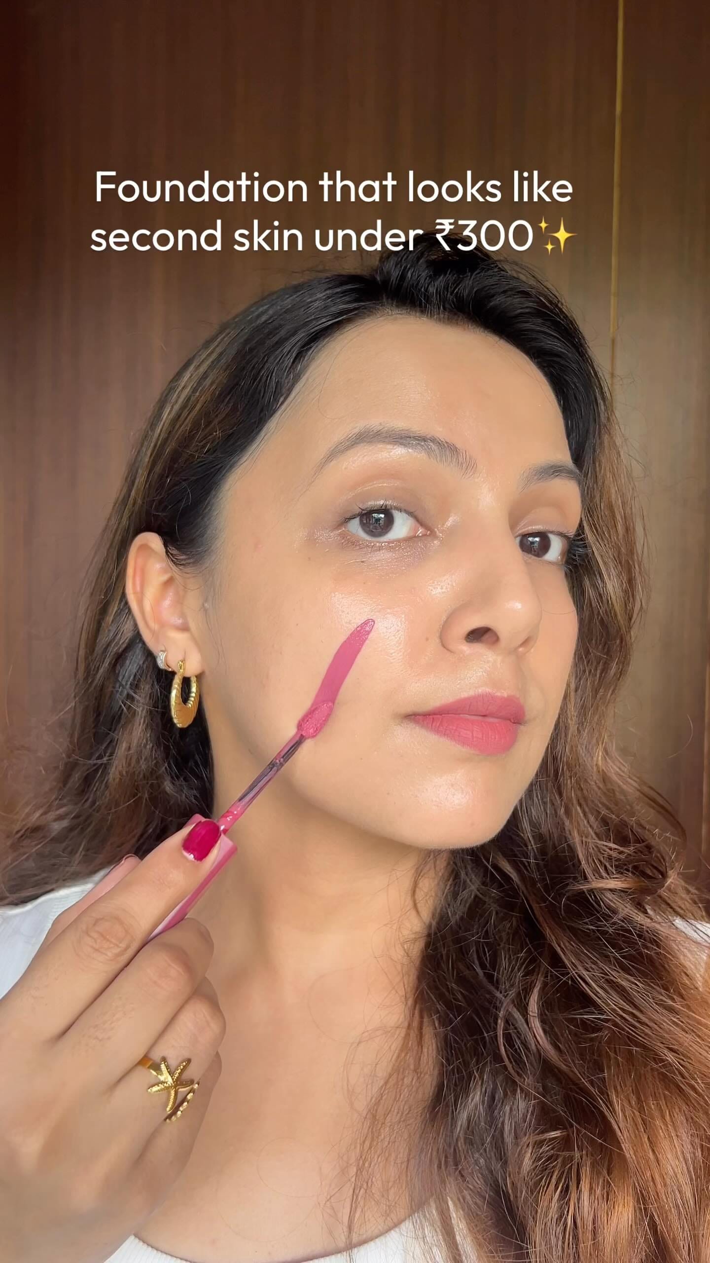 Finally found a foundation  that’s actually affordable! 
Comment for the link 🔗
I love how lightweight it feels, perfect for summers when you don’t want to layer hundred things. It gives medium coverage and leaves a soft, dewy finish. It’s so skin like, just feels like I’m wearing my own skin 🥹❤️
[ foundation, HD foundation, medium coverage foundation, everyday foundation, affordable foundation, lightweight makeup, beauty finds, makeup finds, makeup recommendation, all skin type makeup, pigmented skin, viral makeup products, natural makeup, Amazon finds, new launch, beauty influencer, UGC creator ]
#foudation #naturalfinishfoundation #everydaymakeup #makeupessentials #makeupmusthaves #makeupreviews #indianmakeup #makeupreelsindia #naturalmakeuplook #fypinstragram