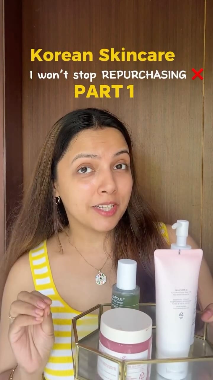 Comment “Korean” for the links 🔗
@imfrom_global Beet purifying mask: This clarifying mask is so so soothing and calming on the skin. I use it on days when my skin needs a reset as this cleans all the gunk out!
@anua_global cleansing oil: Honestly one of the best cleansing oil ever! Massage this oil in for at least 3 to 5 minutes. This loosens up and even sometimes melts a the sebaceous filaments ✨
@celimax.in noni ampolule: If you have dry skin just get this. I know it’s little bit expensive but definitely worth the price 
@beautyofjoseon_official peeling gel: dead skin cells? Where? If you have no idea how to start with your exfoliating  journey just try this and thank me later ☺️
[ Korean skincare, k beauty products, k beauty finds, acne prone skin, dead skin, forehead bumps, , blackheads, whiteheads, dry skin, sensitive skin, Korean face mask, ampoule, cleansing oil, peeling gel, skincare favorites, Korean skincare I won’t stop repurchasing, viral k beauty products, best of skjncare 2025, explore ]
#koreanskincareproducts #kbeautyreview #texture #oilyskin #acneproneskin #cloggedpores #kbeauty #bestkoreanskincare #selfcare #fyp #ugccreator