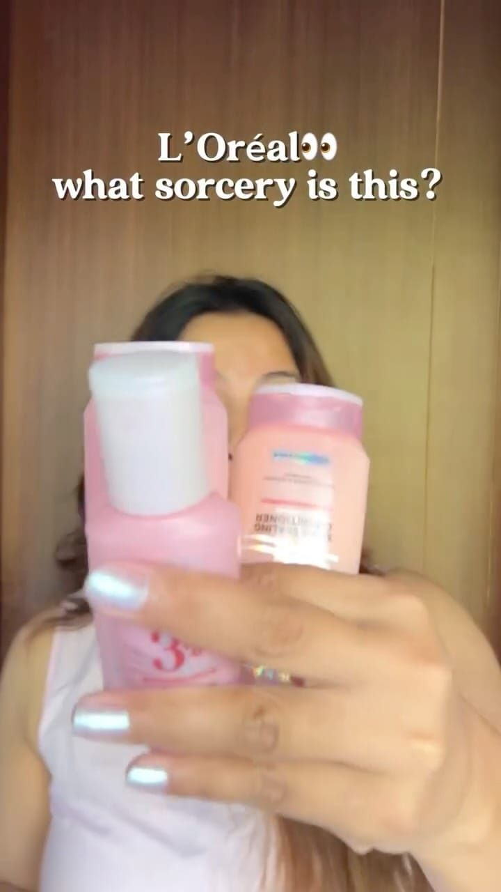 For hair that looks polished, glossy and full of life- try the glycolic gloss range 💕
Comment “gloss” for the link
With just 3 steps, my hair feels nourished, soft and glossy!
[ shiny hair, glossy hair, hair gloss, loreal Paris ]
#glycolicgloss #glycolicglossrange #shinelikeyourdreams #newlaunch #lorealparishaircare #affordablehaircare #haircareroutine #lorealparisindia #lorealparís #gloss #lorealpinkbottle #AD