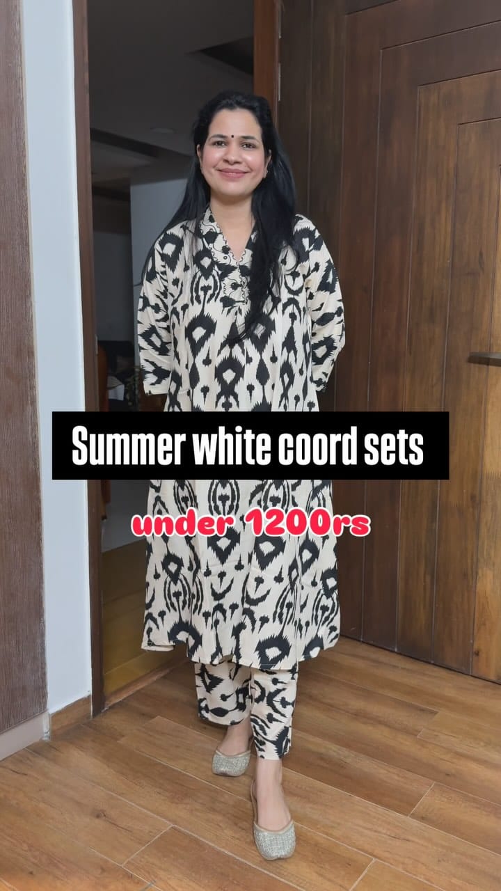white coord sets
