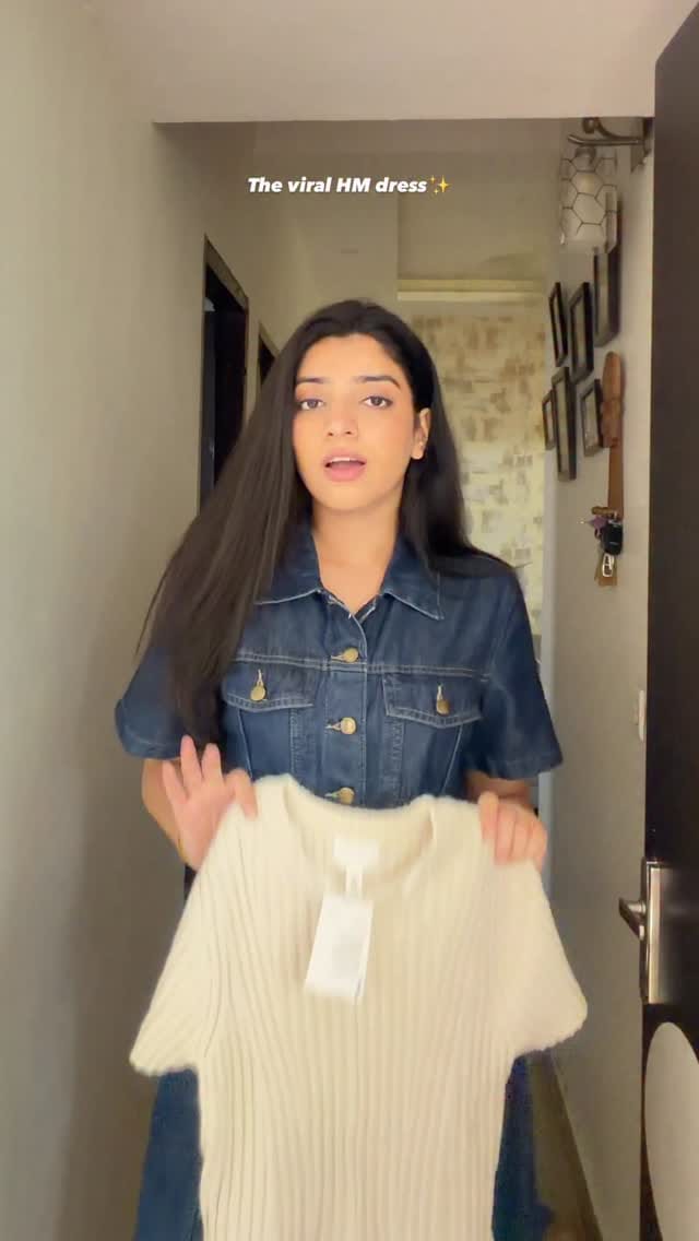 Its getting cold 😚 my winter clothes are out hehe 😍
.
.
.
.
.
.
[ hm viral dress, viral knit dress, winter dresses , sweater dress, hm haul, myntra finds ]