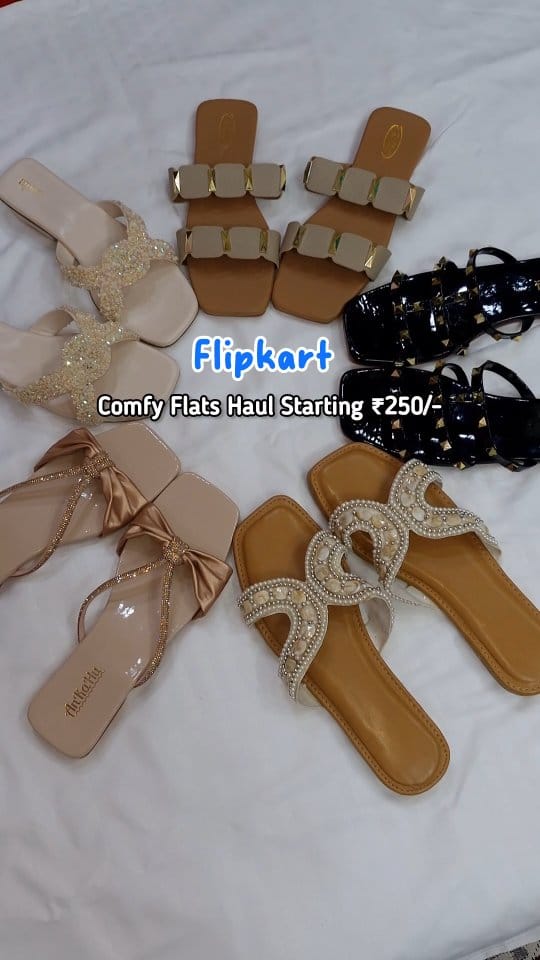 Comment for the link or send this reel in my DM 🌸 
.
.
.
Myntra haul, myntra finds, myntra footwear, myntra partywear flats, flats haul, meesho, meesho finds, festival special, trending, viral reels, wedding wear, guest wear, comfy wear, Unboxing, reviews, products reviews, Flipkart offers, Flipkart heels, flats haul
#myntrawatch #meeshohaul #myntrasale #myntrahaul #unboxingvideo #flipkartsale