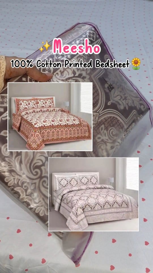 Must have😍 Comment for the link or send this reel in my DM 🌸 
.
.
Meesho, meesho haul, meesho finds, meesho affordable finds, meesho must have, meesho pintresty finds, meesho pintresty bedsheet, heart bedsheet, Trending reel, viral meesho products, Pink aesthetic, bedsheet haul, meesho bedsheet, white bedsheet
#meeshofashion #meeshohaul #meesho tmeeshofinds #meeshobedsheet #viralreels #trendingfashion