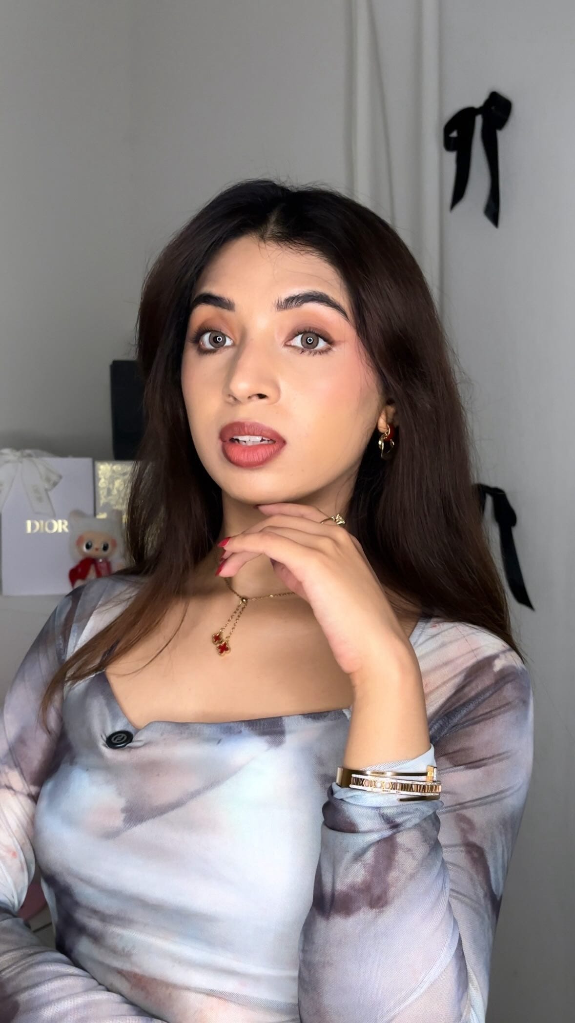 my top 5 eyeshadow palettes 🎀 
Comment “slay” to get details in dm 🤍
@wetnwildindia 
@hudabeauty 
@diorbeauty 
@yslbeauty 
.
.
.
.
.
.
.
eyeshadow palettes | must have eyeshadow palettes | eyemakeup | best gifts to get a girl