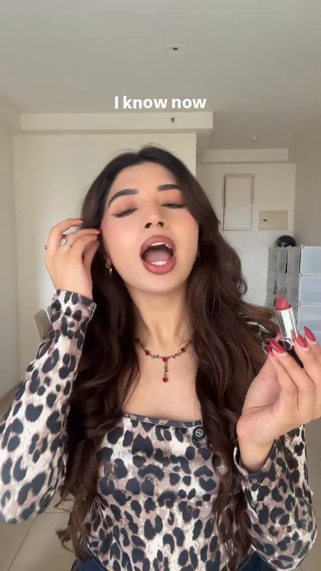 I found perfect red lipstick ♥️✨
comment “details” to get link in dm 🤍
@diorbeauty @diorbeautylovers 
red lipstick | Dior lipstick | lipstick for Indian skin